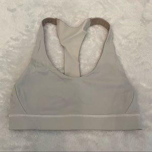lululemon white sports bra